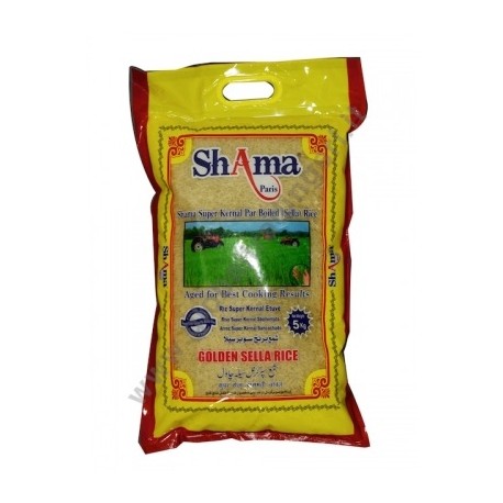 Riso basmati Parboiled Shama conf. da 5 kg