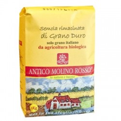 Semola rimacinata di grano duro  bio conf.da 1kg
