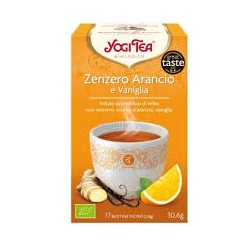 TISANA YOGI TEA ZENZERO ARANCIO E VANIGLIA